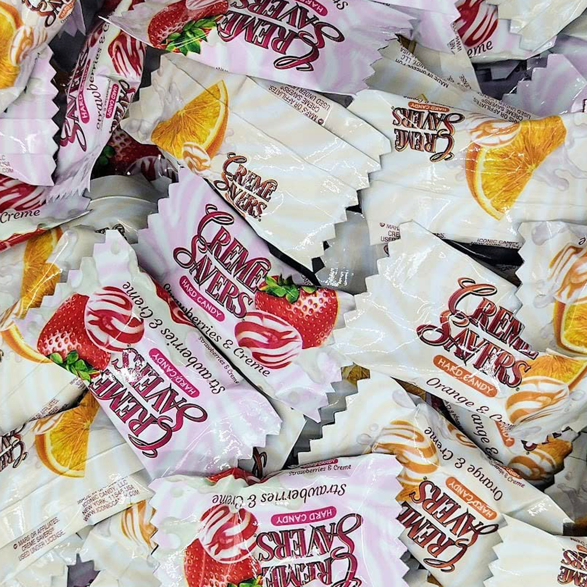 Suby様 泡パック　エキス　クリーム　各10 Creme Savers Orange & Strawberry Mix - 2lb Bulk Bag | eBay
