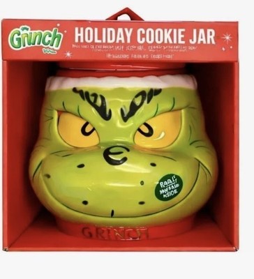 Dr. Seuss Grinch Feiertags-Keksdose inkl. Schokoladenoblaten Ablaufdatum 26. April