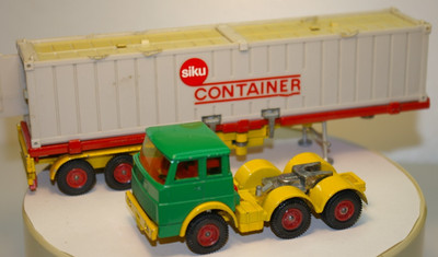 Siku Container LKW Transporter V318 V288 Hanomag-Henschel