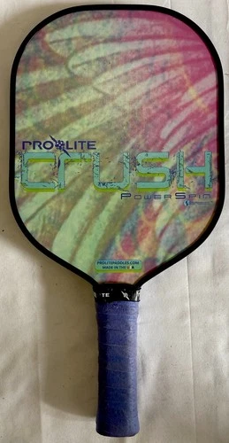 ProLite Crush PowerSpin Pickleball Paddle USAPA Approved Tie-Dye — Used