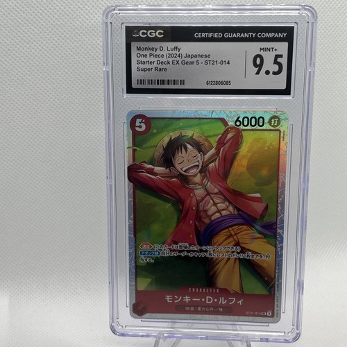 Monkey.D.Luffy graded CGC 9.5 for sale on eBay