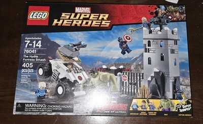 LEGO Marvel Super Heroes 76041 Hydra Fortress Smash Avengers Ultron 405 pcs