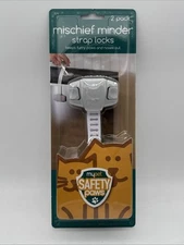 Mypet Safety Paws Mischief Minder Strap Locks 2 PACK