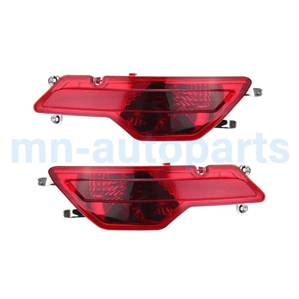 New 2x Rear LH & RH Bumper Fog Light Reflector Lamp For BMW X6 E71 E72 2008-2014 Foto 3 de 4