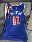 2026 NBA Fanatics Under Wraps Jalen Brunson Signed Jersey Auto