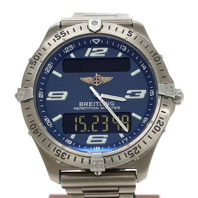 Breitling Aerospace E65062 TI Titanium 40mm Quartz Unisex Wristwatch #SNW959
