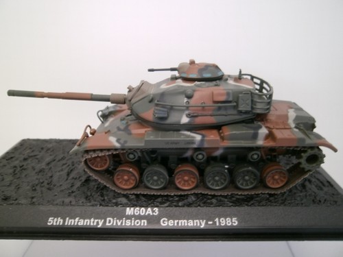 M60a6 1/72 DeAgostini tank M60A3, 5th Infantry Division, Germany 1985 ...