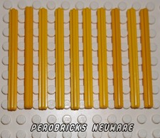 Lego Technic Technik 10 x Kreuzstange Kreuzstangen 7lang gelb #44294 NEUWARE