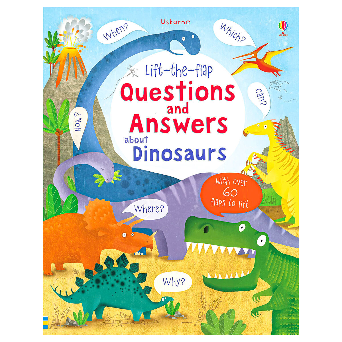 Thumbnail - Lift-the-flap Fragen Und Antworten: Über Dinosaurs Von Katie Daynes