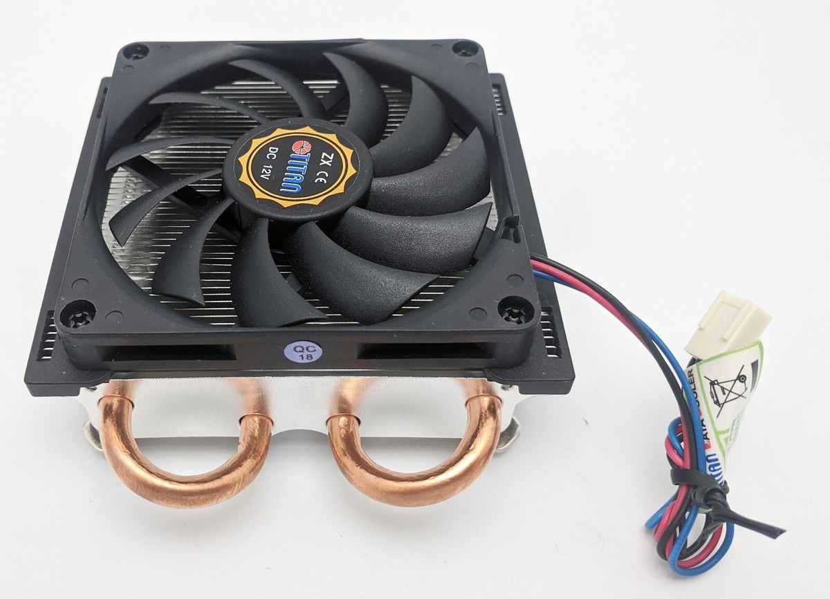 Titan Low Profile 1U/2U PC Intel LGA 775 Copper Base/Heatpipe CPU