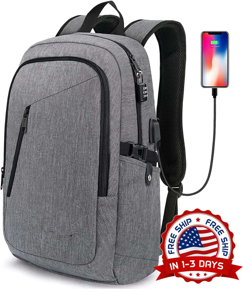 Mochilas Para Hombre Computadoras Laptop Mochila De Viaje NUEVO