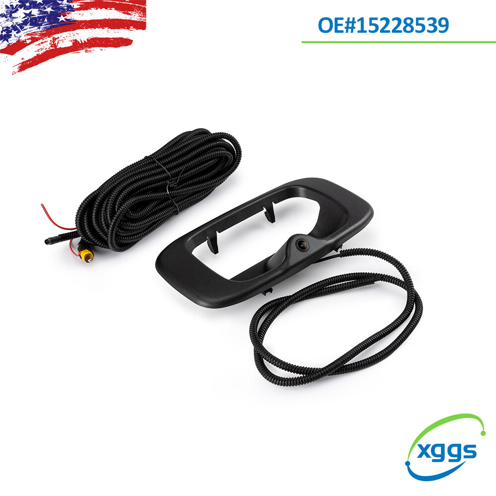 Crystal Clear Backup! Wowpartspro Tailgate Handle Camera For 99-06 Chevy Silverado/GMC Sierra