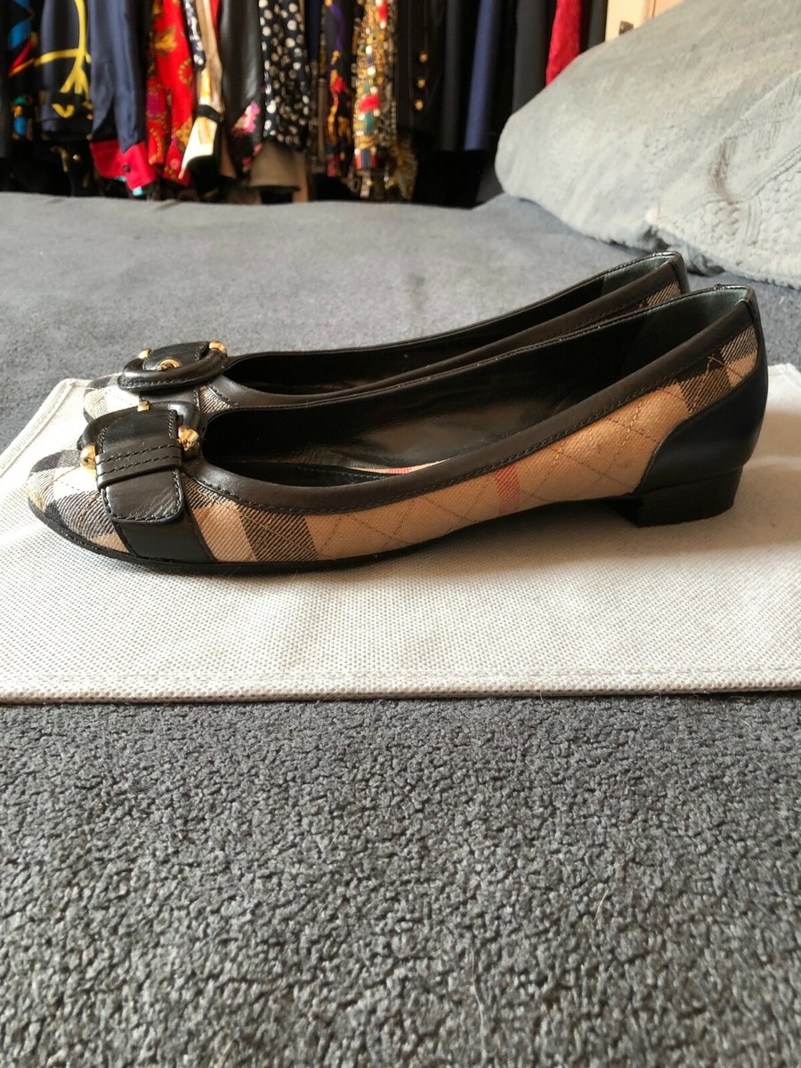 Ballerina Flats Ballerines Burberry BURBERRY LUXURY FLAT LEATHER