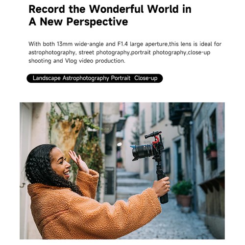 VILTROX 13mm f/1.4 Super Ultra Wide Angle APS-C AF Lens for Sony E-Mount Cameras - Picture 5 of 10