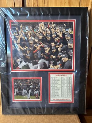 Boston Red Sox 2018 MLB World Series Champions Collectible - Framed Photo Col...