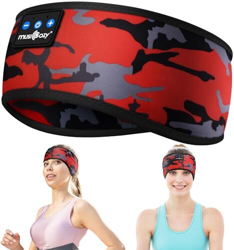 Sleep Headphones Bluetooth Headband Headphones, Bluetooth Sports Wireless Ear...