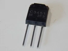 Original New Sanyo 2SC3451M NPN Transistor C3451M 15A 500V - USA FAST SHIPPING