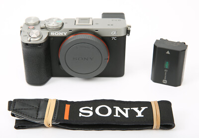 Sony a7C II Mirrorless Camera (Body Only, Silver) 33MP, 2000