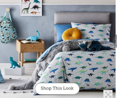 adairs dinosaur sheets