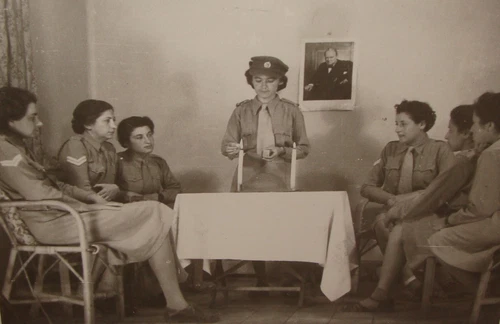 Photo Print, Jewish British Army Military Palestine ATS Female Soldiers 1943 WW2
