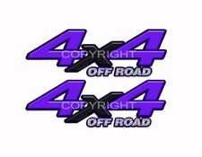 4x4 Off Road Purple Black Decals Truck Graphic Laminated Stickers 2pck Km092orbx 4x4 Off Road Purple Black Decals Truck Graphic Laminated Stickers 2pck Km092orbx