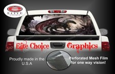 Dragon Cave Rear Window Graphic Decal Truck Van Car