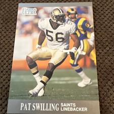 1991 Fleer Ultra - #212 Pat Swilling New Orleans Saints