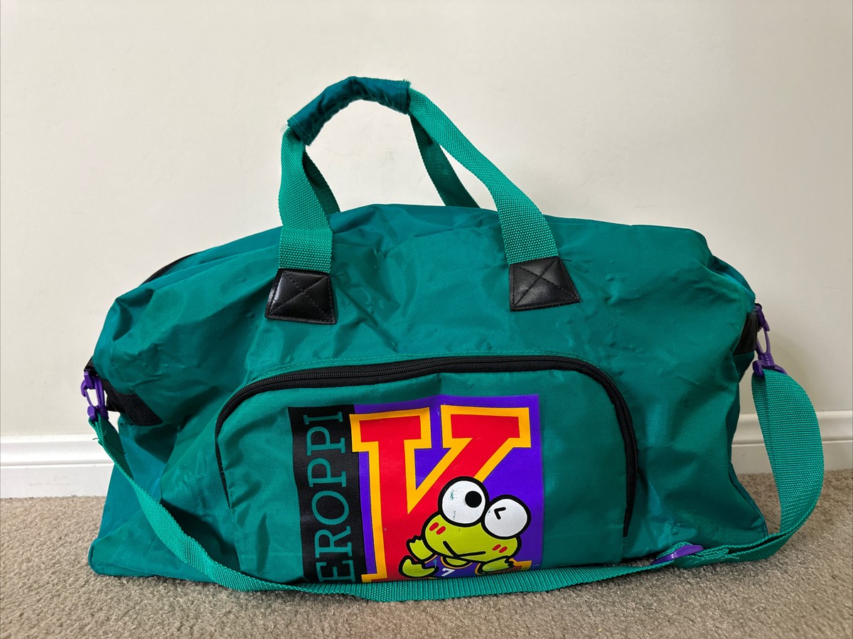 Vintage Keroppi Sanrio 1994 Duffle Weekender Bag | eBay