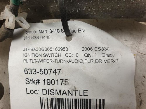 Ignition Switch Conventional Ignition Fits 03-18 4 RUNNER 249153 - Foto 12 di 12