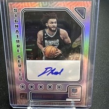 2023-24 Donruss - David Roddy Signature Series Auto - Memphis Grizzlies #SS-DAV