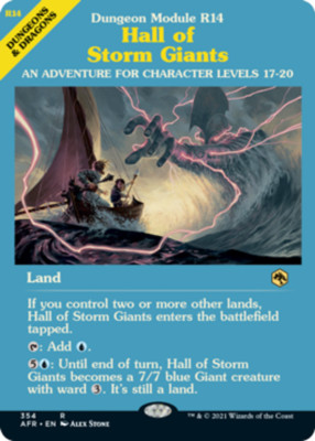 1 x Hall of Storm Giants - Dungeon Module - Adventures in the Forgotten Realms -