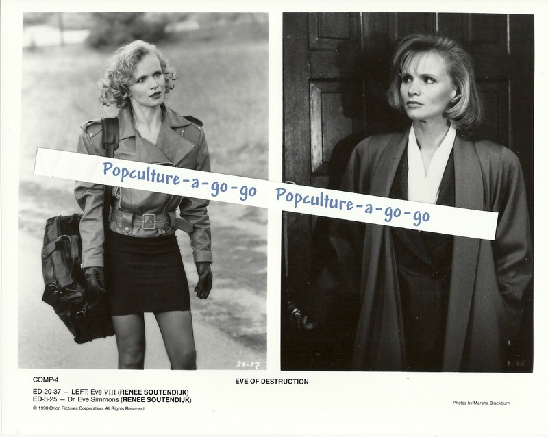 Dutch sex symbol Renee Soutendijk * Eve of Destruction vintage publicity pic