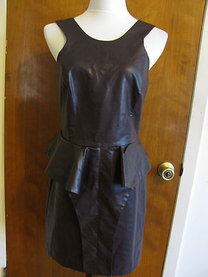 Armani Exchange Women Plum Ink Rayon Polyurethane Evening Dress Sz 12 NWT  fits10 | eBay