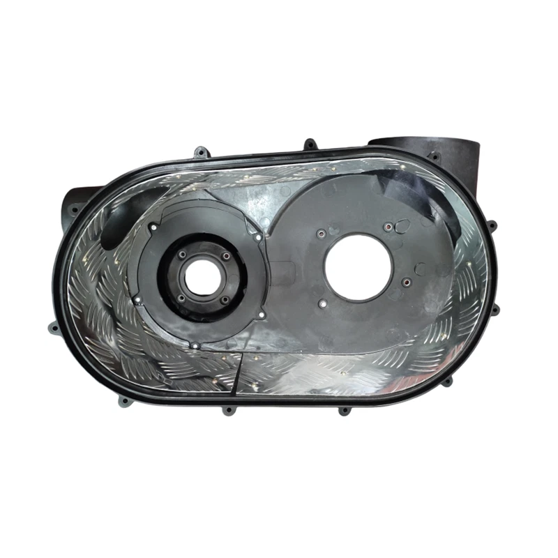 Cubierta de placa de aluminio de embrague de cinturón exterior + interior para Can Am Maverick X3 2017-2022 Foto 2 de 4