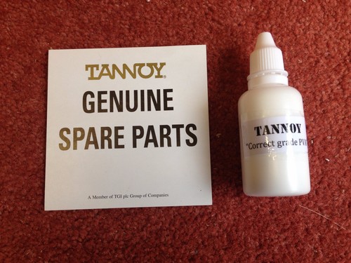 One genuine 4.5" TANNOY dust cap RED GOLD HPD 25xx 31xx 38xx models (with glue) - Picture 2 of 5