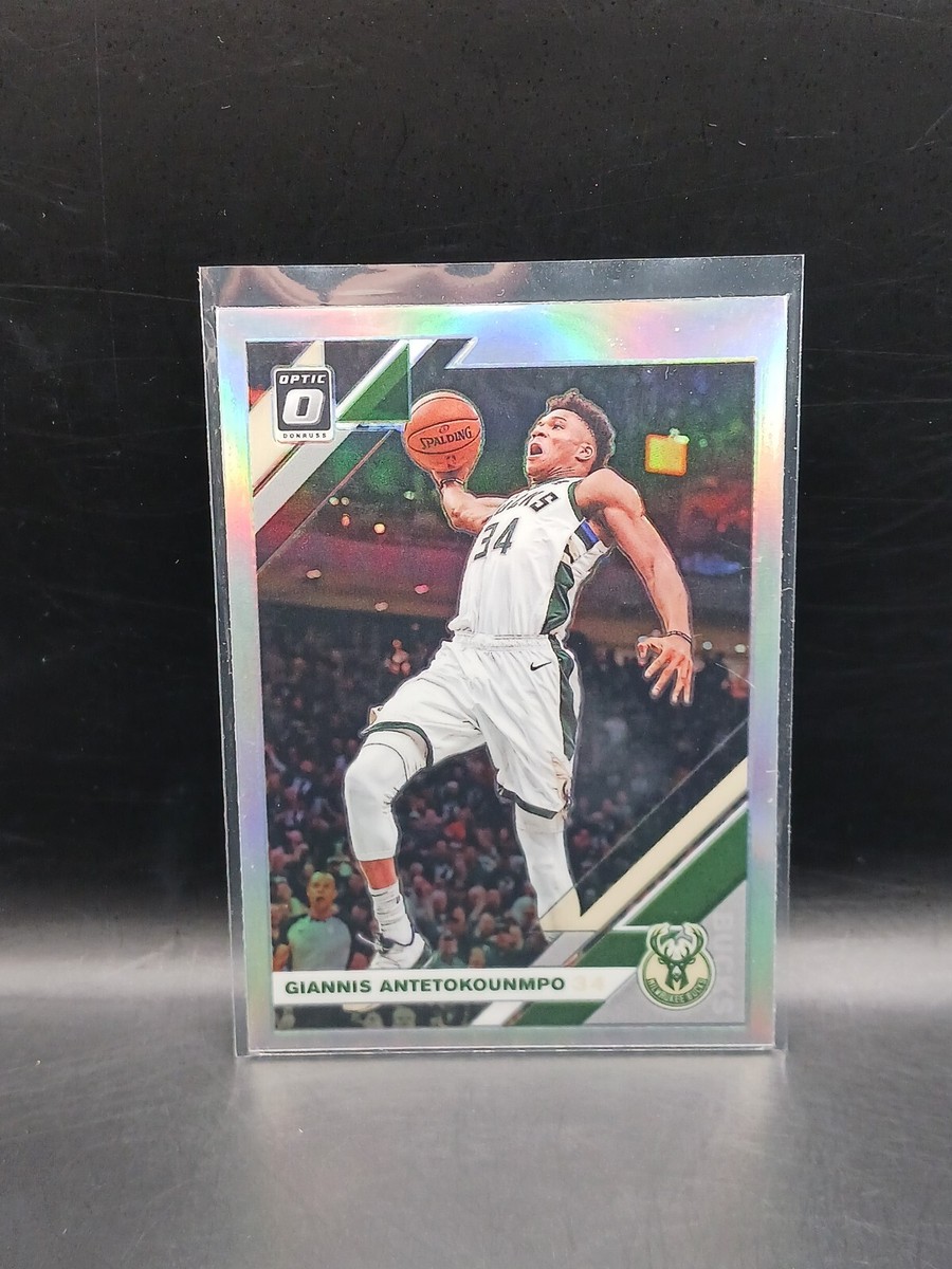 その他 Giannis Antetokounpo Silver Prizm Optic 2019 Panini Optic Giannis Antetokounmpo Silver Holo Prizm