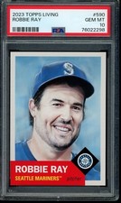 2023 Topps Living Set #590 Robbie Ray PSA 10 Gem Mint SP Short Print Card