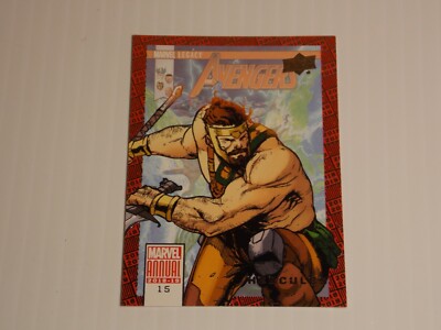 MARVEL ANNUAL HERCULES / 2018-2019 Upper Deck 2019 Trading Card #15