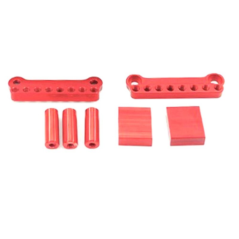 Model Car Parts Metal Steering Gear Warehouse Metal Tail Plate with Shock A Z7R6 eBay