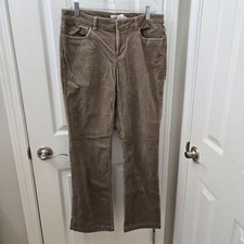 Vintage Liz  Co. Corduroy Pants Womens 10 Straight leg Brown 90s Classic