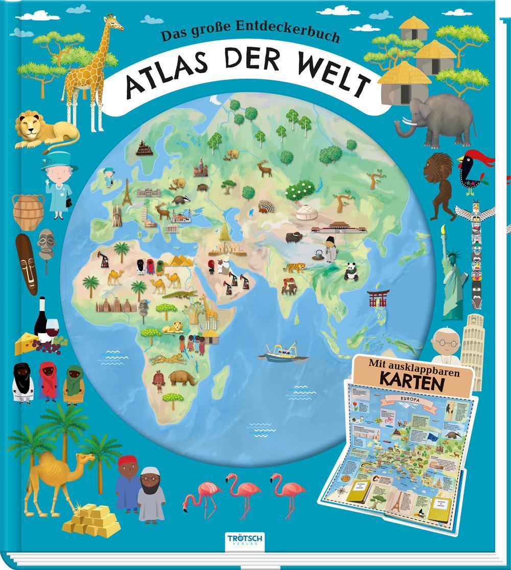 Trötsch Verlag Gmbh & Co.kg Trötsch Kinderatlas Das Große En ...