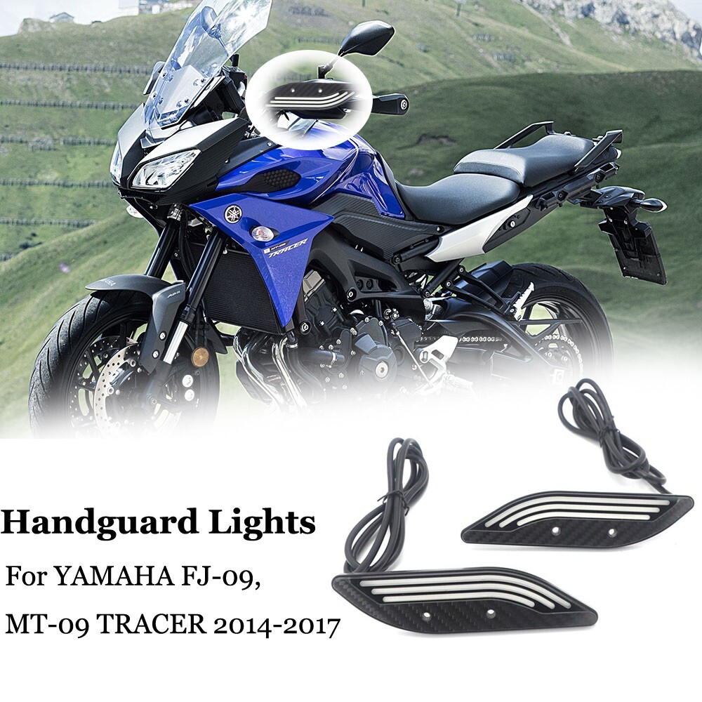 2014-2017 Yamaha FJ09 MT-09 Tracer 9 For LED Knuckle Guard