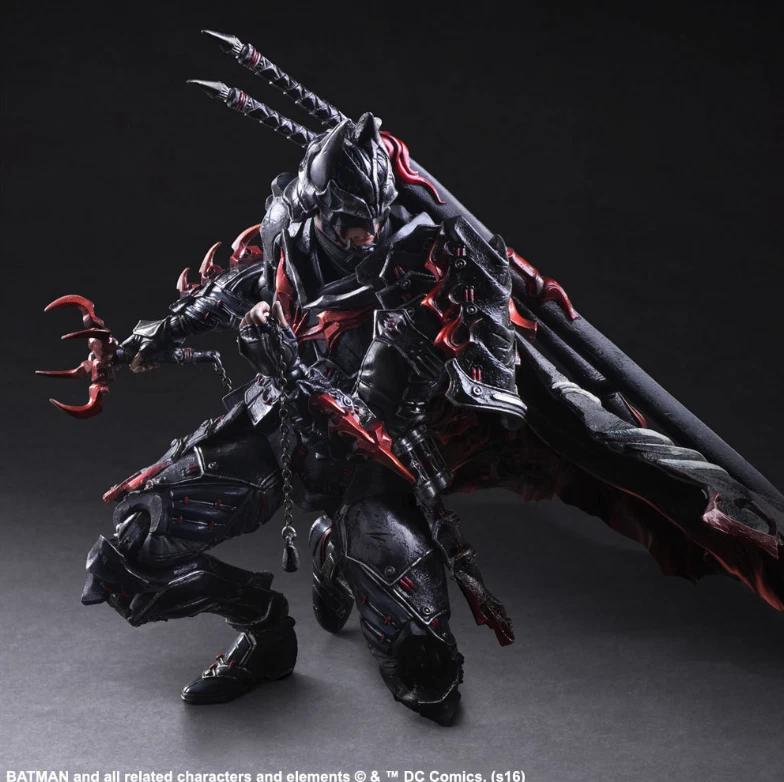 Play Arts Kai Caballero Oscuro Batman Bushido Samurai Figura de Acción Estatua PVC Juguete  Foto 3 de 4