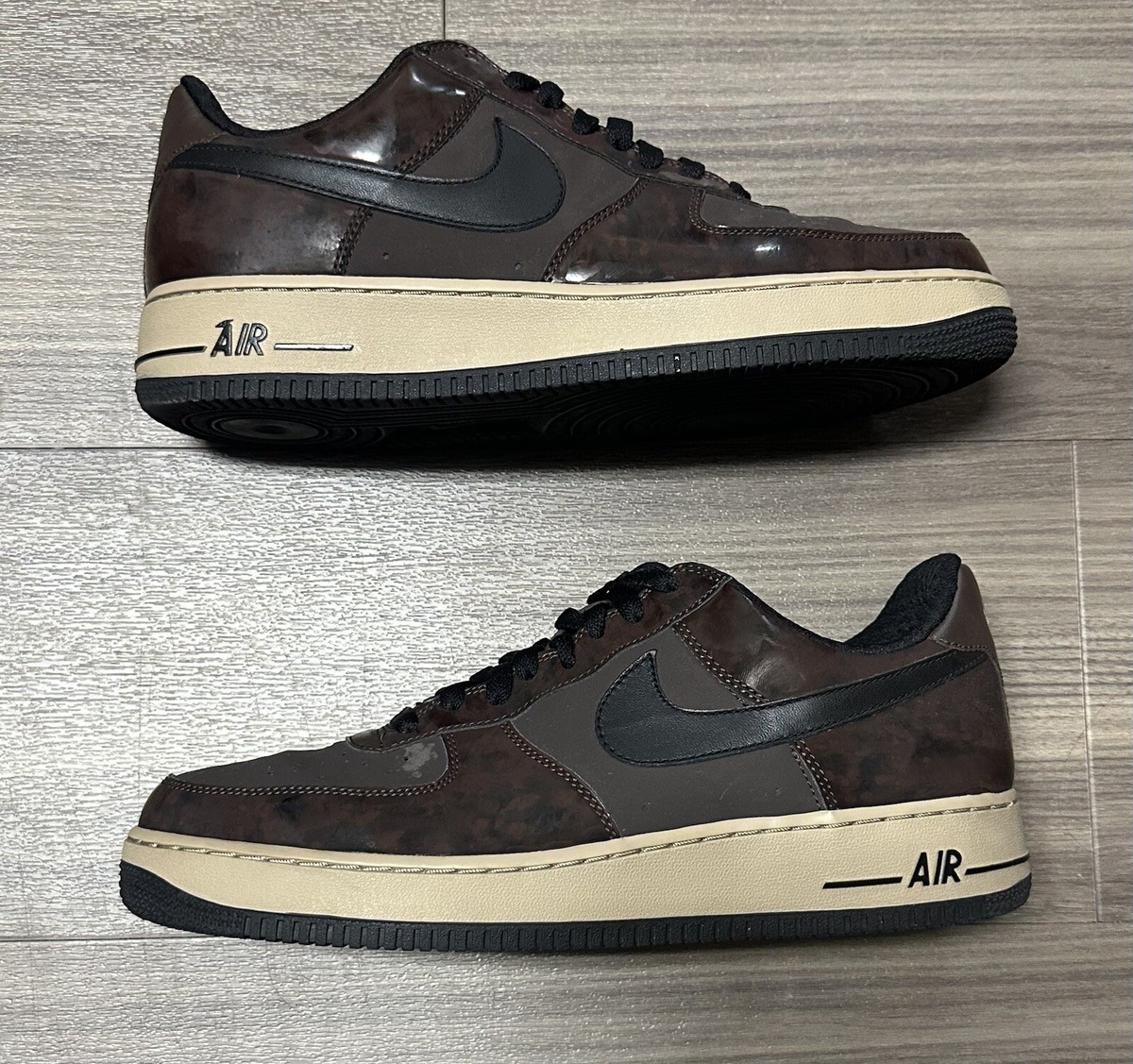 2006 NIKE AIR FORCE 1 PREMIUM 戌 DOG SP Size 11 - Nike Air Force 1 Premium Woodgrain 2006 | eBay