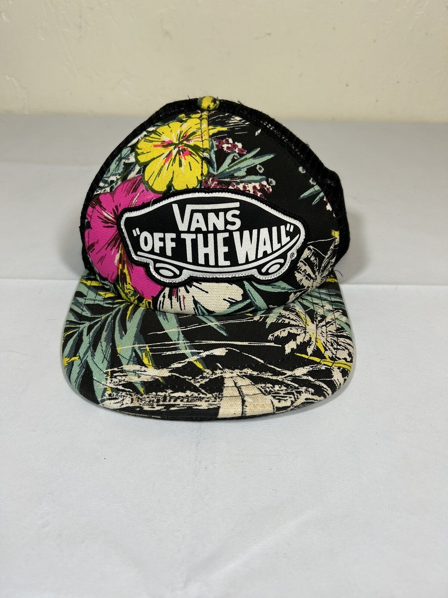 Snapback Hat Vans Floral Snapback Vans Womens Geo Floral Trucker