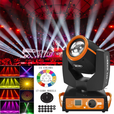 230W LED Gobo Stage Lighting 7R Beam Moving Head 16 Prism Effect DJ Disco Light