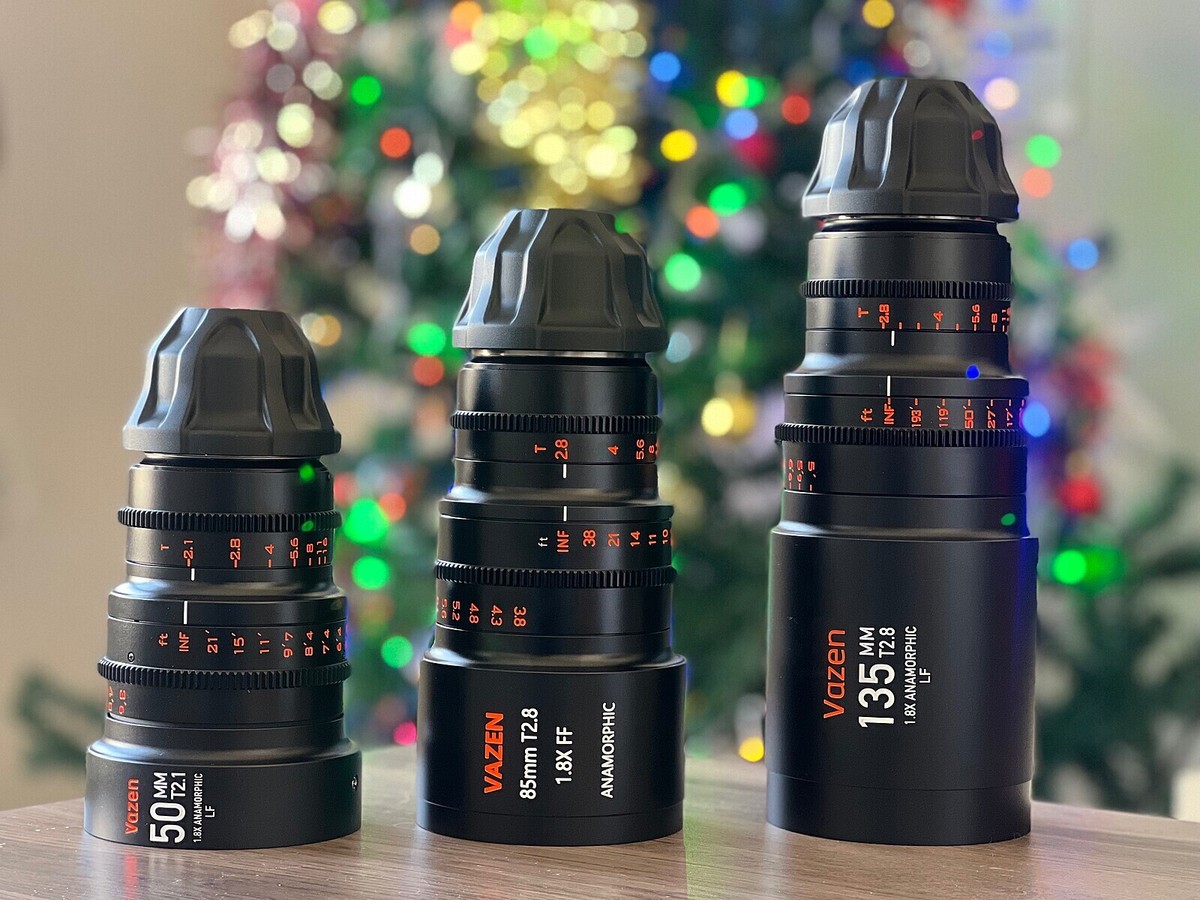 Vazen Anamorphic Full Frame (50mm, 85mm, 135mm) PL Mount Canon EF  Mount