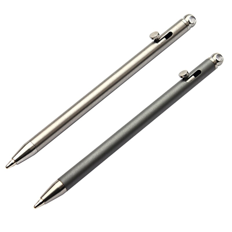 Pocket Pen Keychain Pen Pen Outdoor Titanium Ballpoint Pen