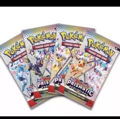 Pokémon Prismatic Evolution Booster Pack Neu OVP Englisch 
