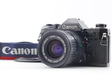 Near MINT Canon AE-1 Black Film Camera with NFD 35-70mm f/3.5-4.5 Lens JAPAN